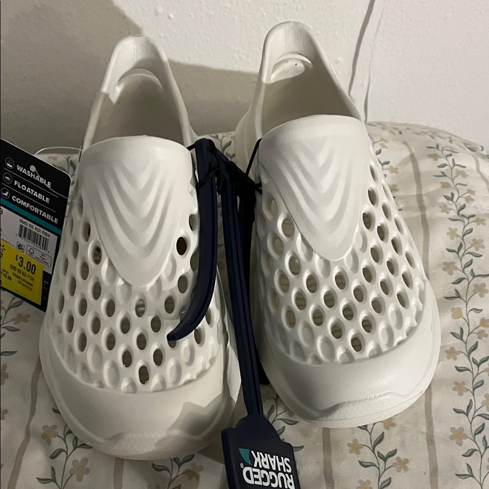 White Slip-On Shoes
